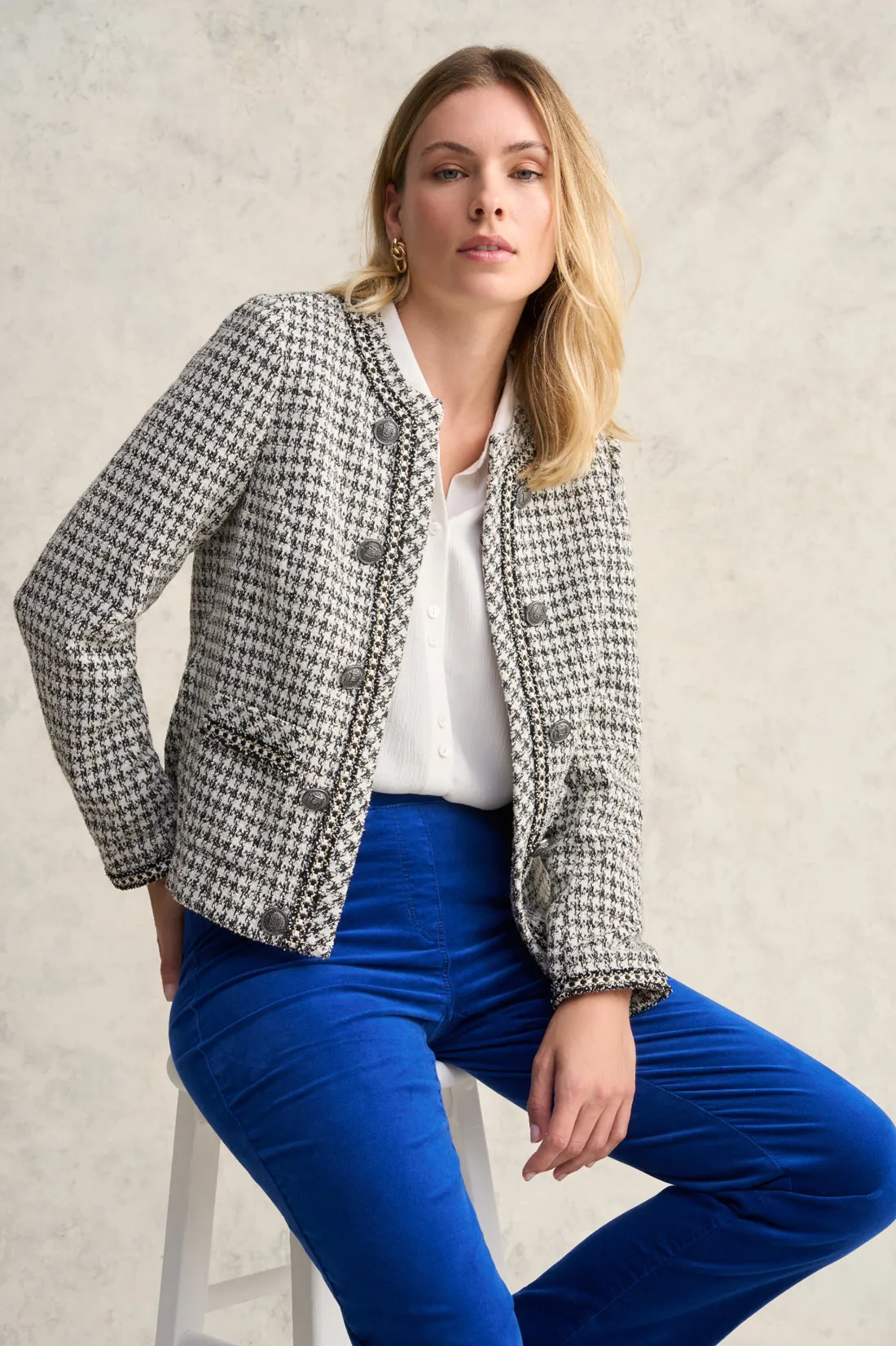 Houndstooth Jacket