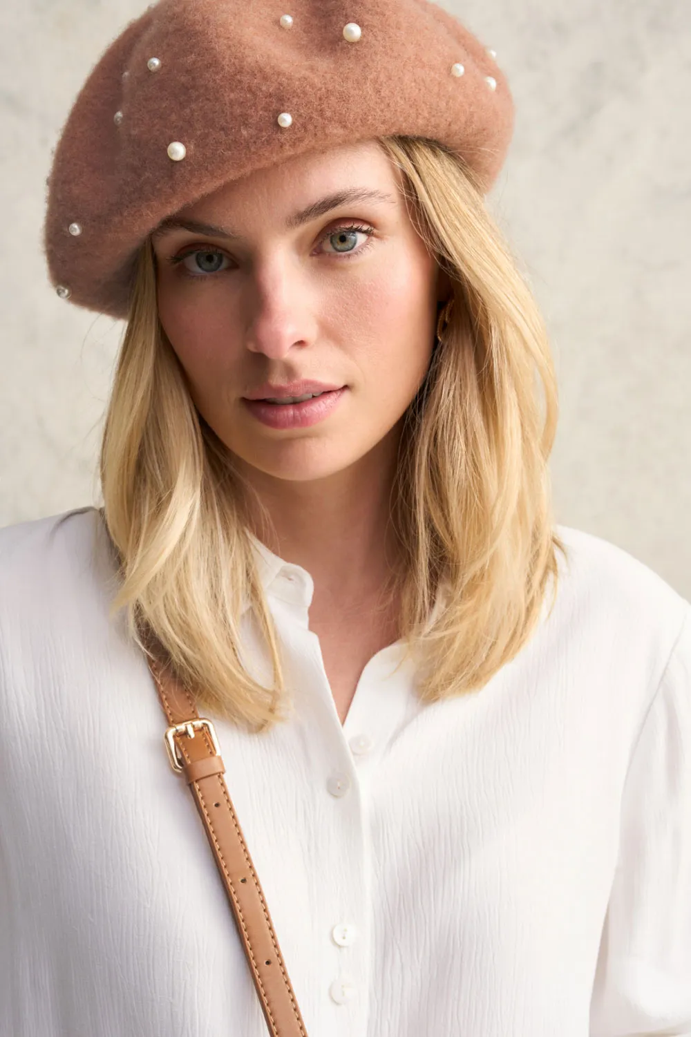 PEARL WOOL BERET