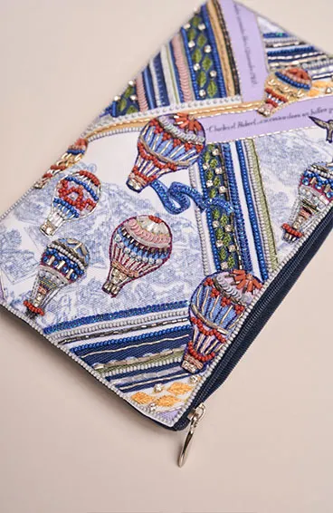 Hot Air Balloon Cosmetic Bag