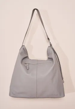 Lara Slouch Leather Hobo Bag