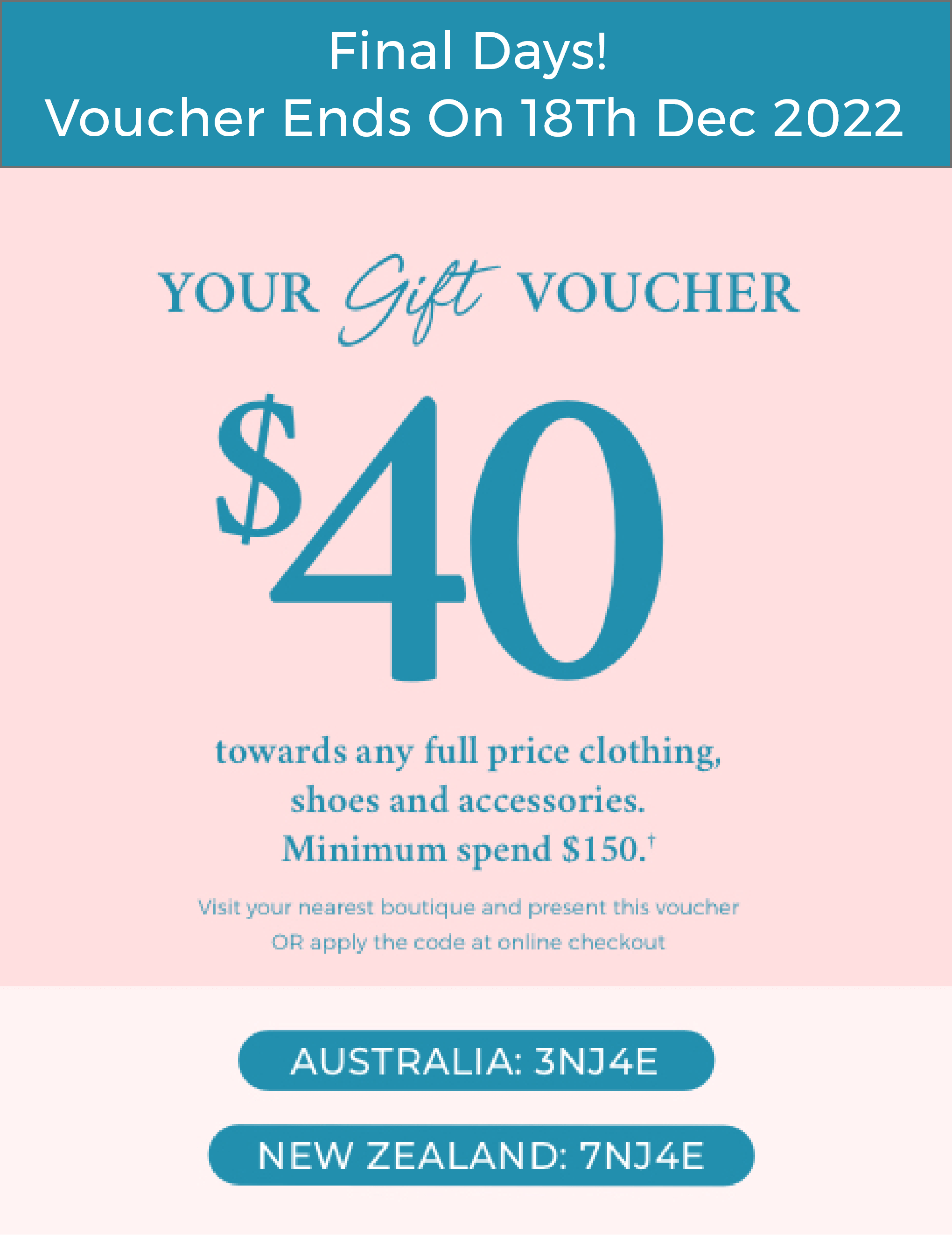 Your gift voucher