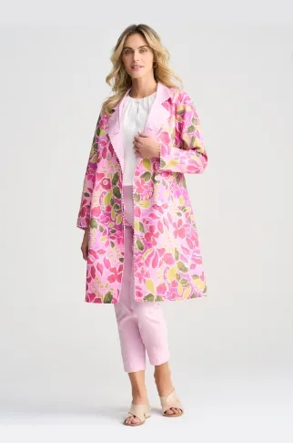 Reversible Linen Coat