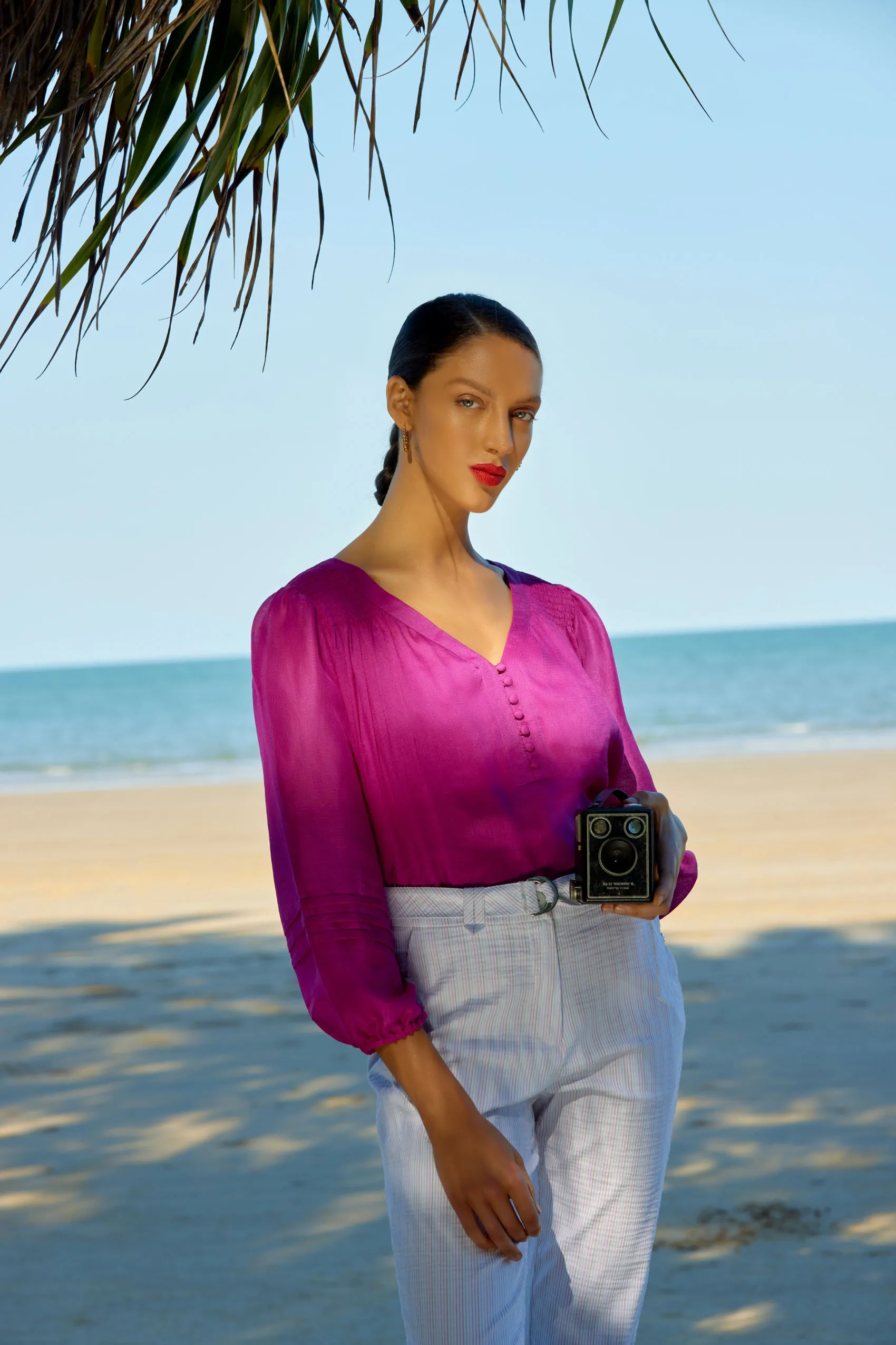 Shirred Swing Top