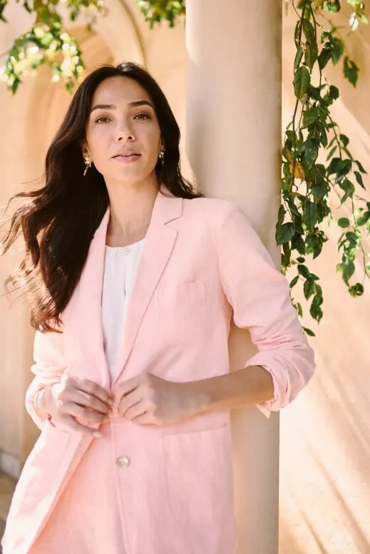Ramie Cotton Blazer