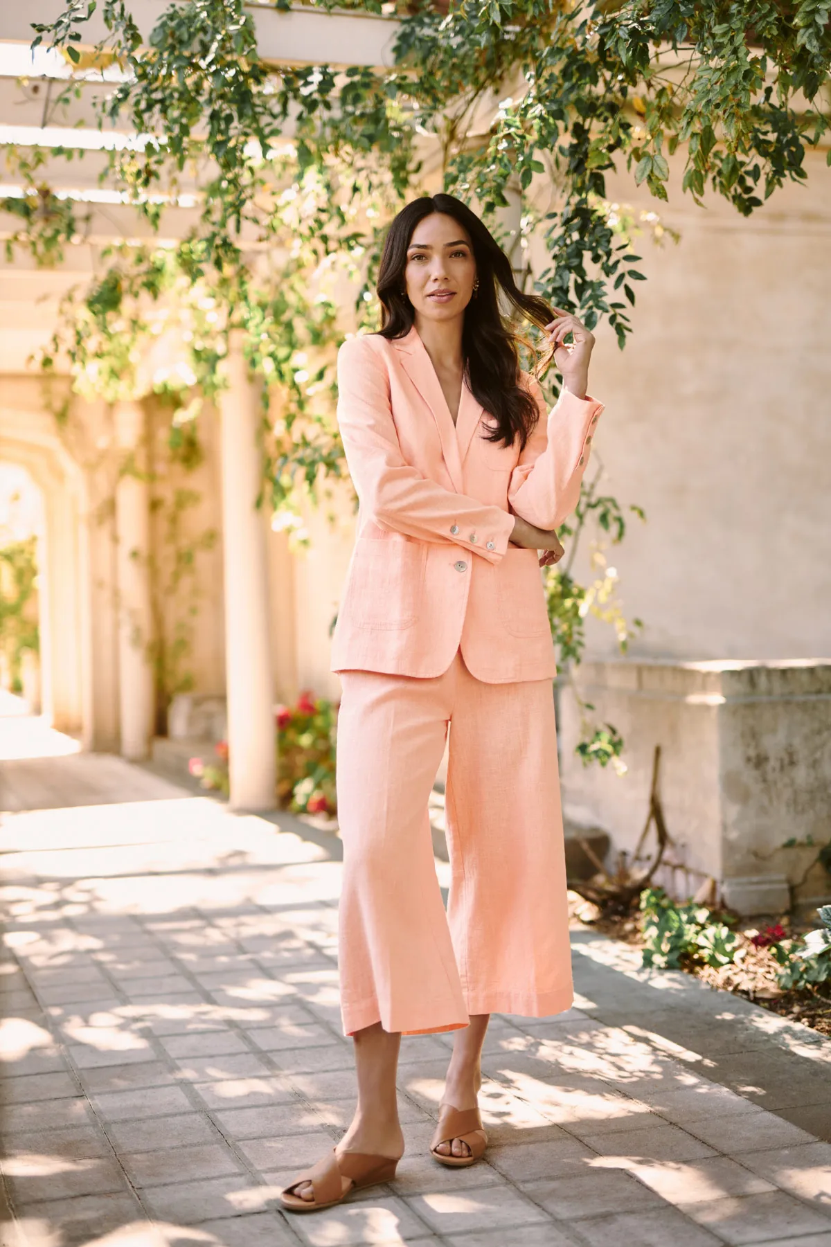 Ramie Cotton Blazer