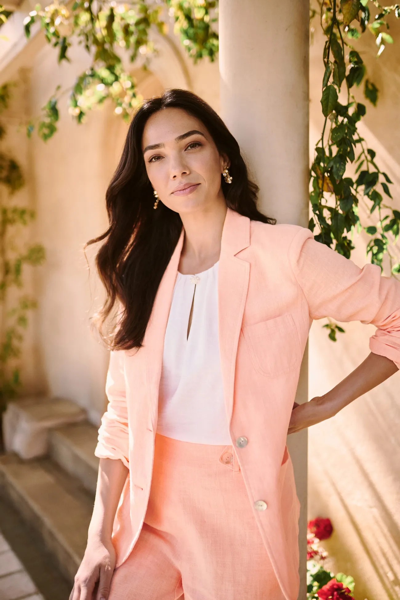 Ramie Cotton Blazer