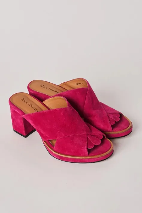 Devan Suede Heel