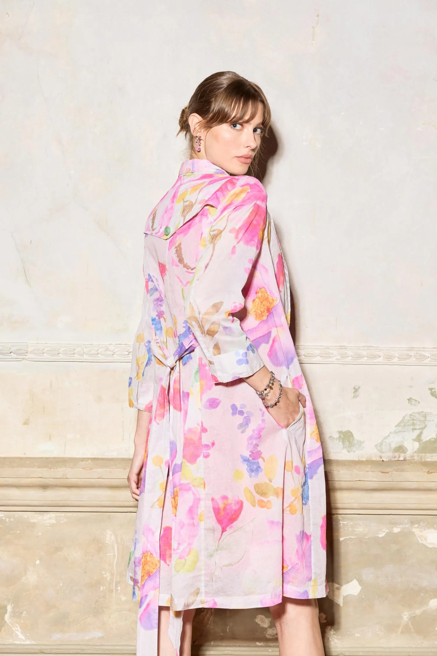 Cotton Organdy Coat