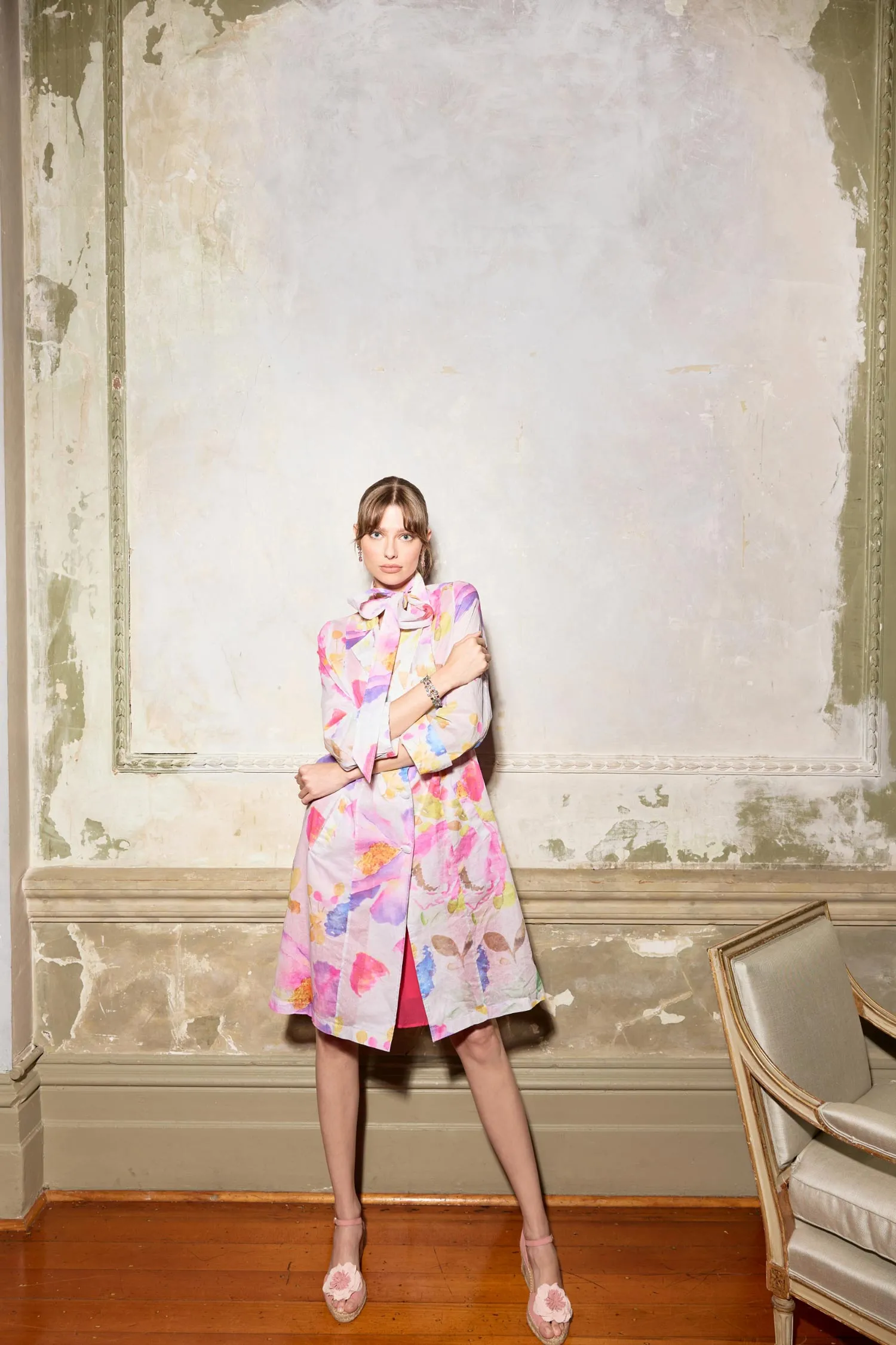 Cotton Organdy Coat