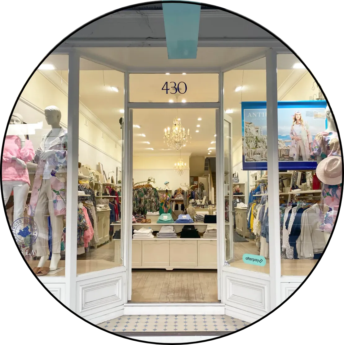 Blue Illusion, first boutique in Hampton Victoria