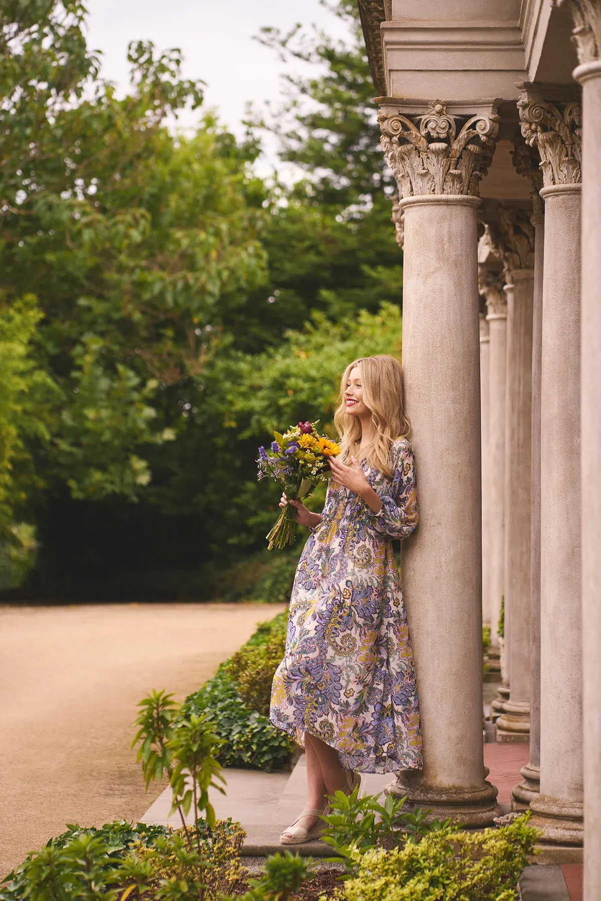 Printed Georgette Dress