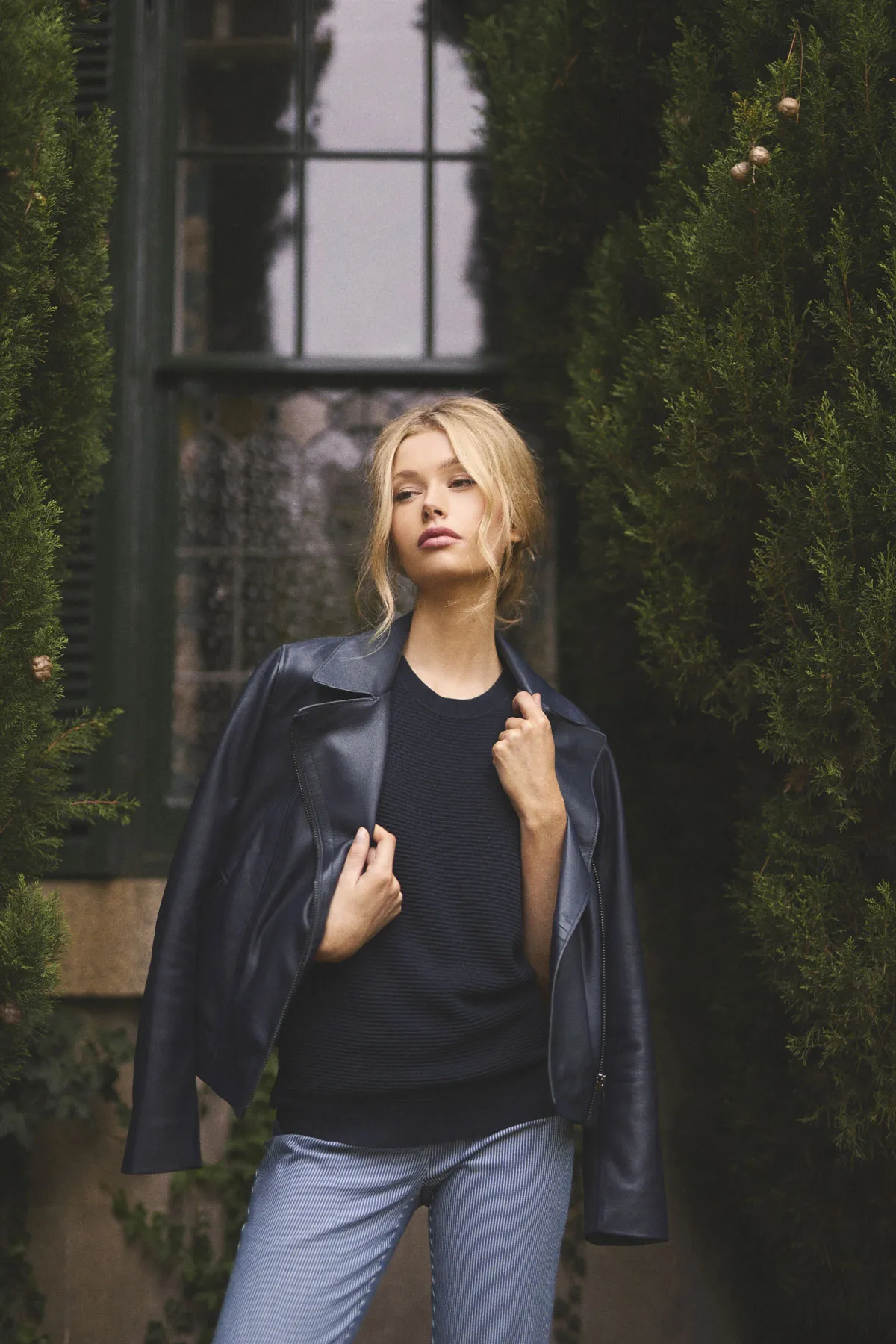 Leather Moto Jacket