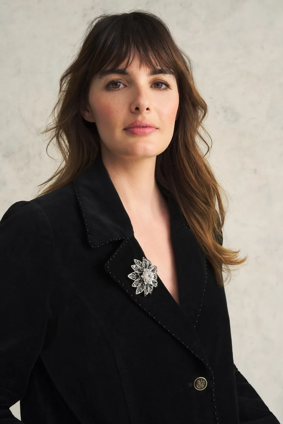Twilight Floral Brooch