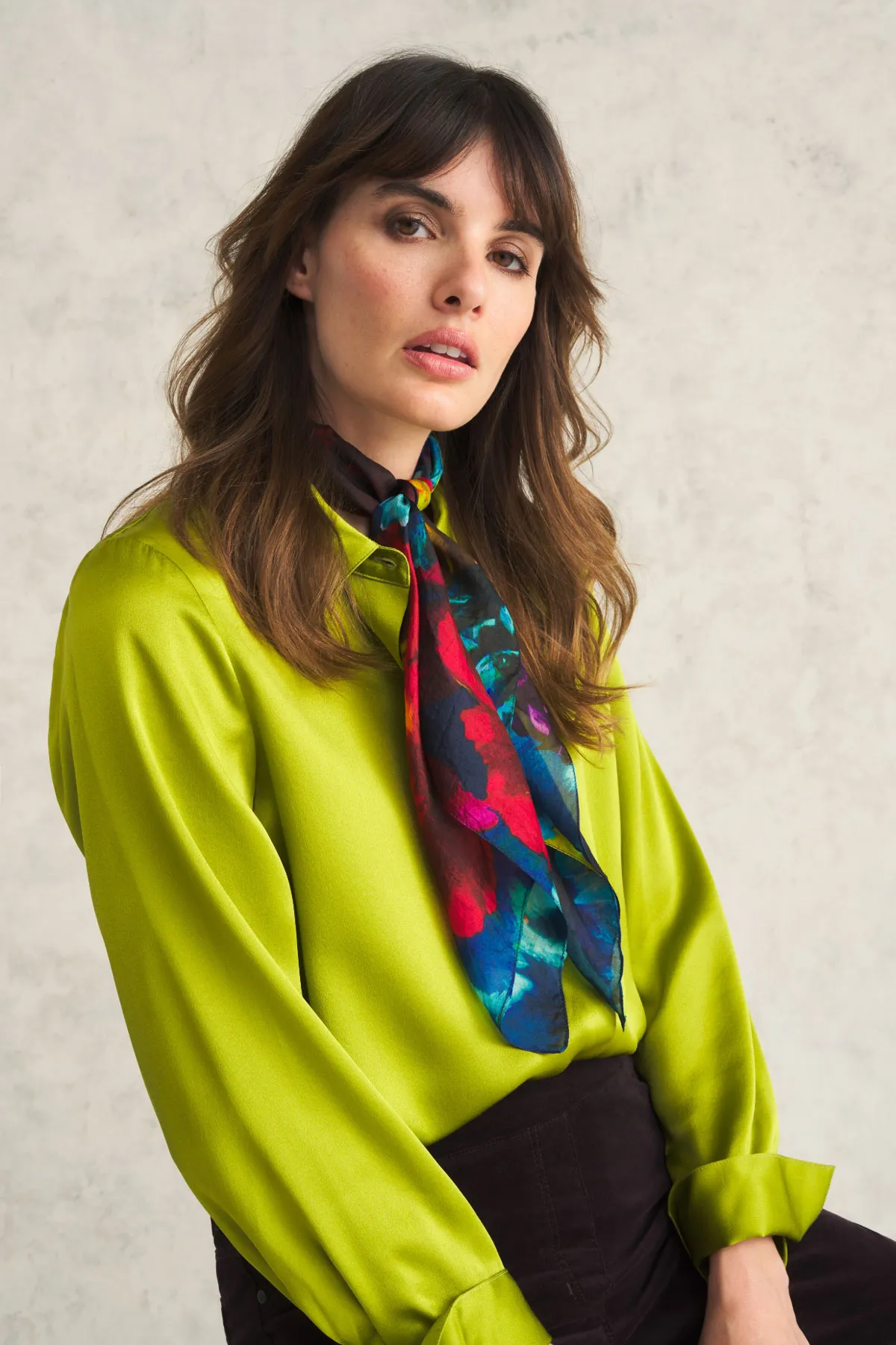 Stretch Silk Shirt