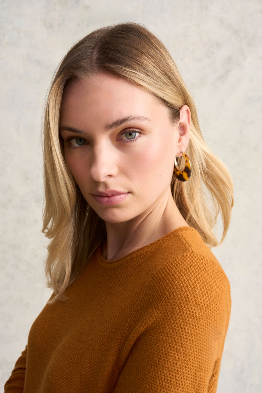 Leopard Resin Hoops