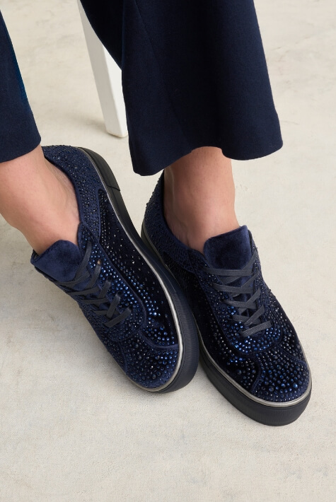 Marla Rhinestone Sneaker